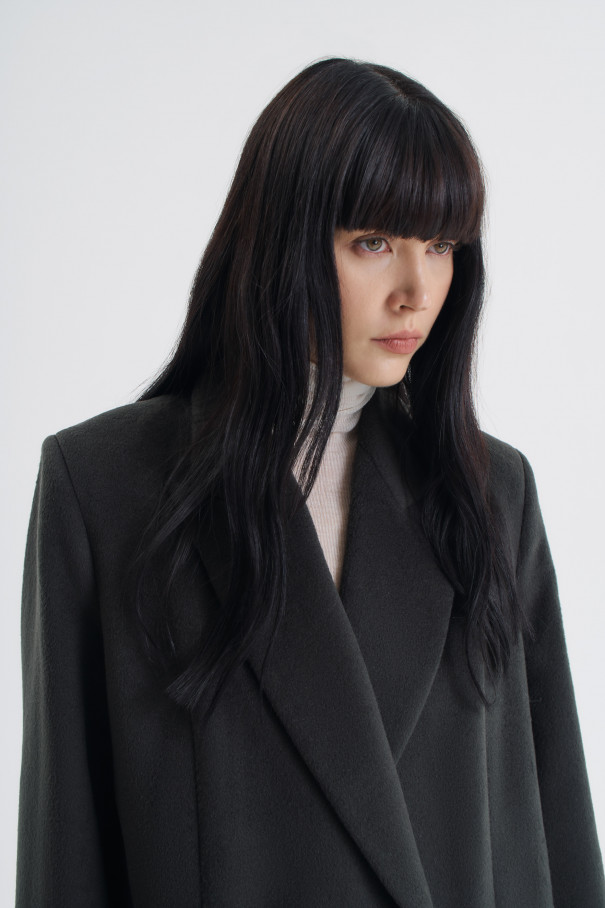 Пальто Bangkok , зелёный, арт. FR24F1CT430W101GN купить в интернет-магазине