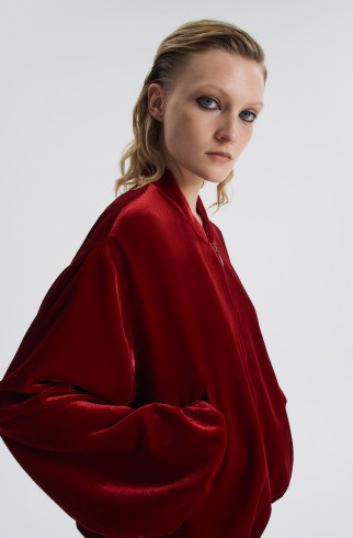 Бомбер Malur , Бордовый, арт. FR25W1BM400W200BD купить в интернет-магазине