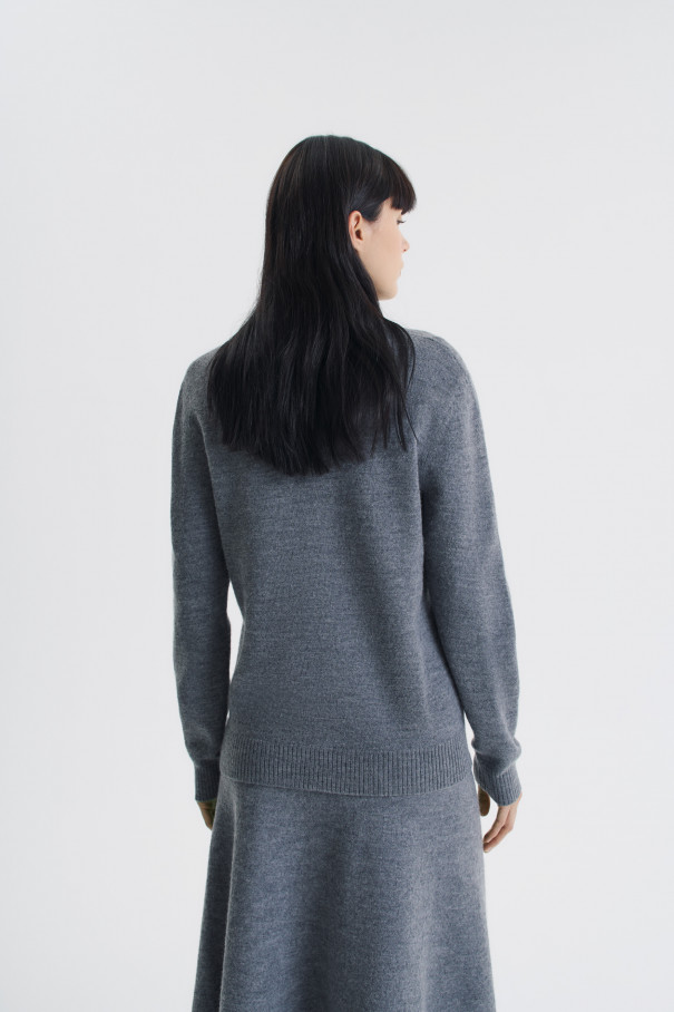 Джемпер Luxembourg , серый, арт. FR24FW4LS400W100GR купить в интернет-магазине