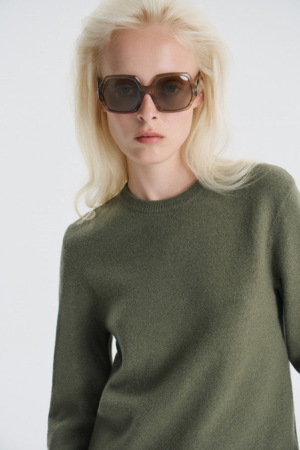 Джемпер Luxembourg , оливковый, арт. FR24FW4LS400W100OL купить в интернет-магазине