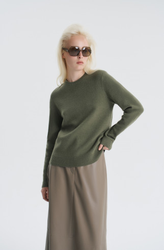 Джемпер Luxembourg , Оливковый, арт. FR24FW4LS400W100OL купить в интернет-магазине