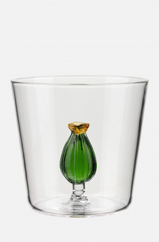 Стакан CACTUS AMBER FLOWER , Мультицвет, арт. 352104 купить в интернет-магазине