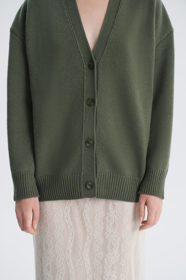 Кардиган Edinburgh , зеленый, арт. FR24FW4CR420W100GN купить в интернет-магазине