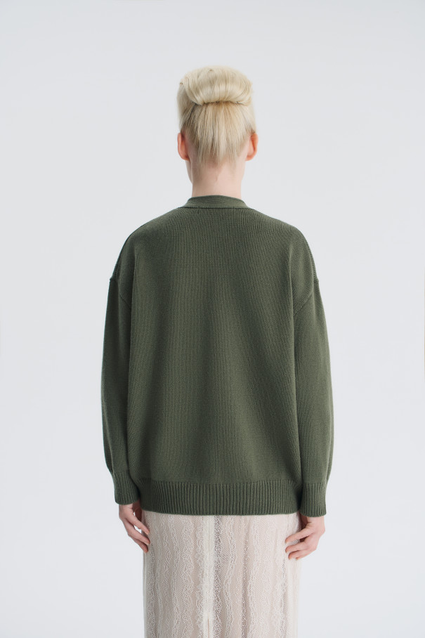 Кардиган Edinburgh , зеленый, арт. FR24FW4CR420W100GN купить в интернет-магазине