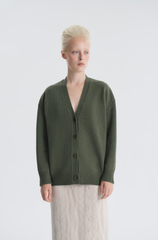 Кардиган Edinburgh , Зеленый, арт. FR24FW4CR420W100GN купить в интернет-магазине