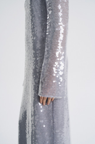 Платье Amadina , Серебристый, арт. FR25W1DR43SQW200GR купить в интернет-магазине