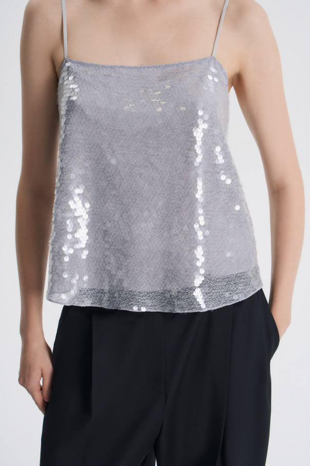 Топ Loriket , серебристый, арт. FR25W1TP100W200GR купить в интернет-магазине