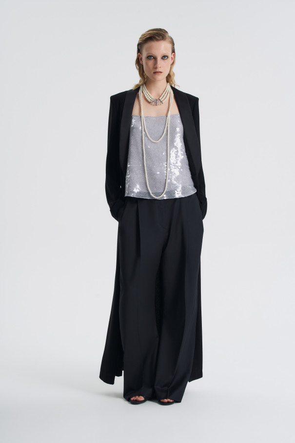 Топ Loriket , серебристый, арт. FR25W1TP100W200GR купить в интернет-магазине