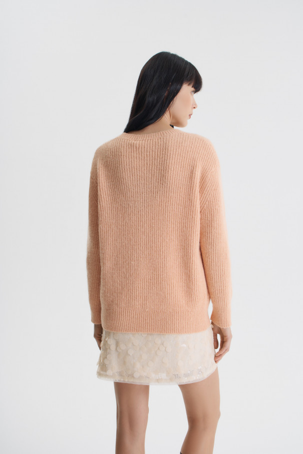 Свитер Stockholm , персиковый, арт. FR24FW4KJ400K300PC купить в интернет-магазине