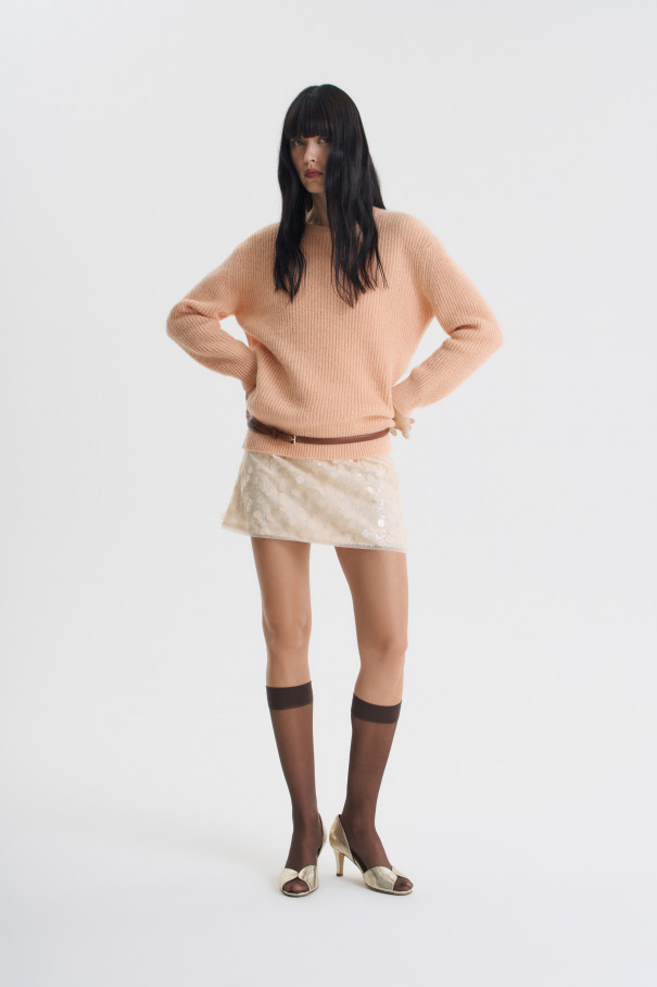 Свитер Stockholm , персиковый, арт. FR24FW4KJ400K300PC купить в интернет-магазине