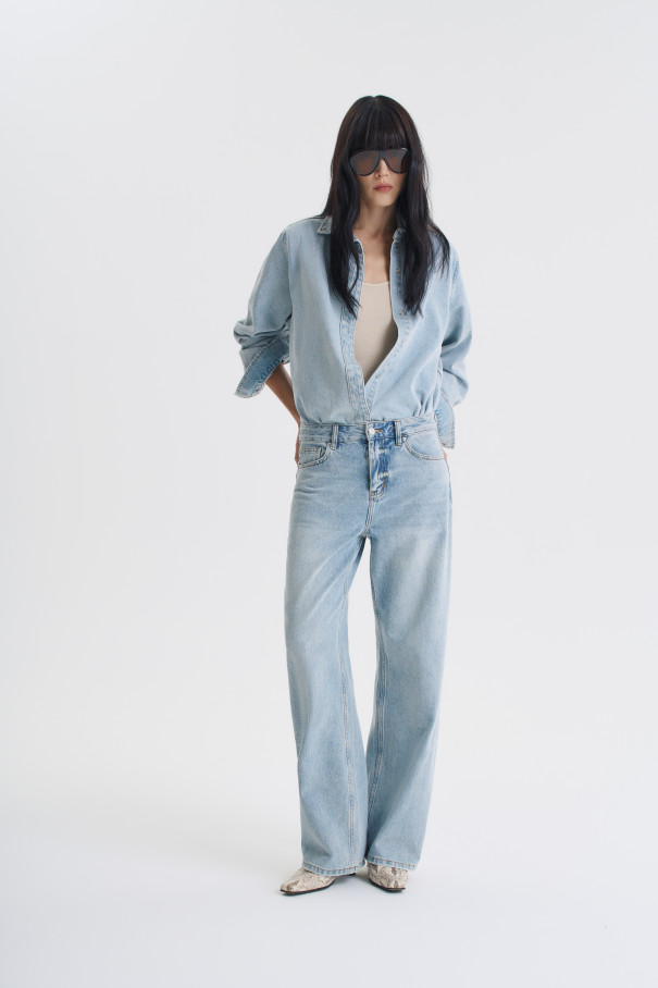 Джинсы Dayon , голубой, арт. FR24FW2DJ03PCW310LB купить в интернет-магазине