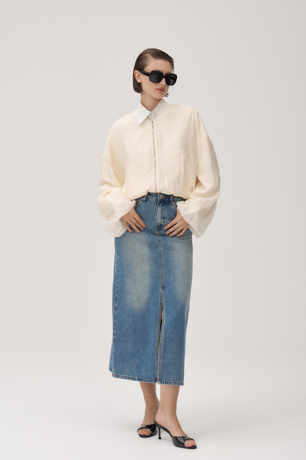 Юбка Cecile , синий, арт. FR24FW2SK02PCW310MB купить в интернет-магазине
