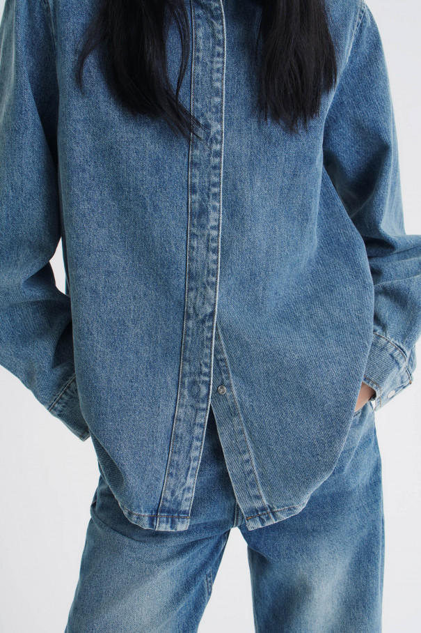 Рубашка Edith , синий, арт. FR24FW2SH400W310MB купить в интернет-магазине