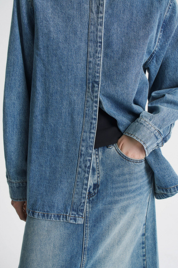 Рубашка Edith , синий, арт. FR24FW2SH400W310MB купить в интернет-магазине