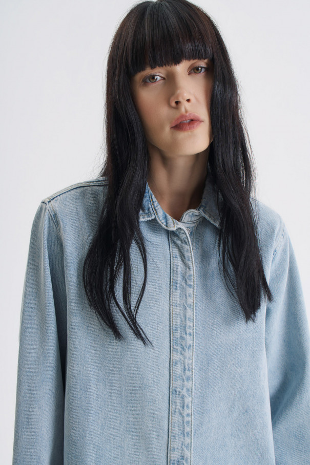 Рубашка Edith , голубой, арт. FR24FW2SH400W310LB купить в интернет-магазине