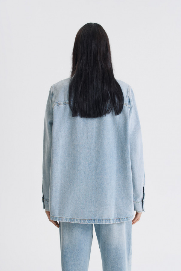 Рубашка Edith , голубой, арт. FR24FW2SH400W310LB купить в интернет-магазине