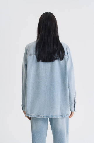 Рубашка Edith , Голубой, арт. FR24FW2SH400W310LB купить в интернет-магазине