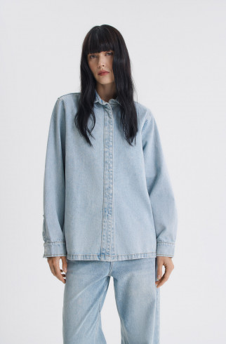 Рубашка Edith , Голубой, арт. FR24FW2SH400W310LB купить в интернет-магазине