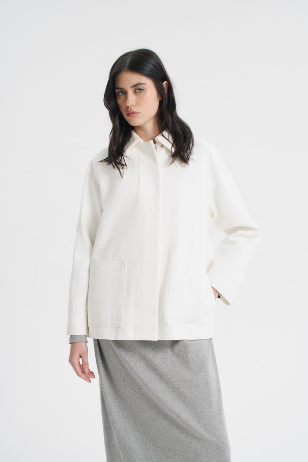 Куртка Chloe , белый, арт. FR25S1JK40W310WT купить в интернет-магазине