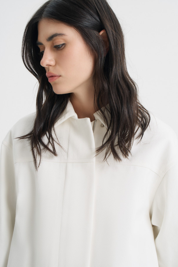 Куртка Chloe , белый, арт. FR25S1JK40W310WT купить в интернет-магазине