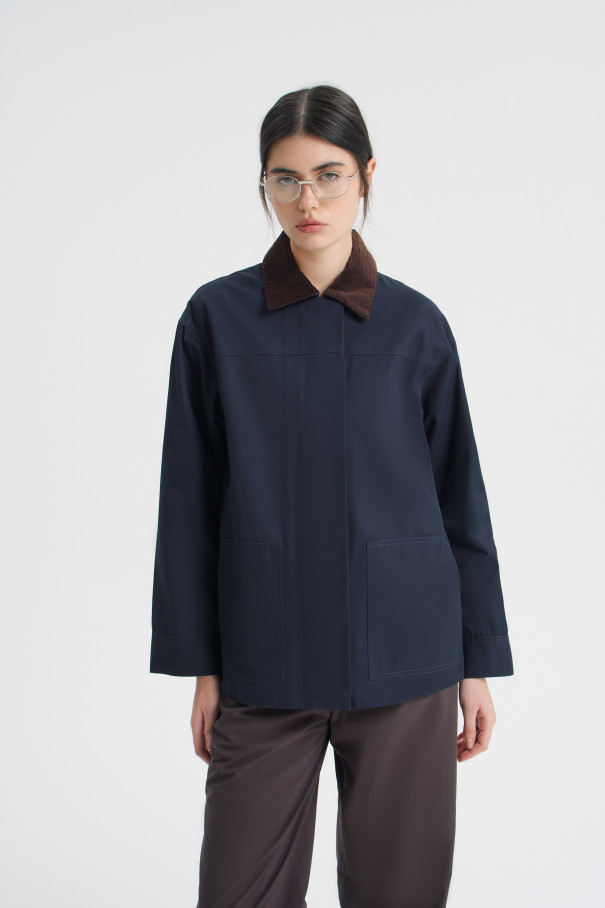 Куртка Chloe , синий, арт. FR25S1JK40W310BU купить в интернет-магазине