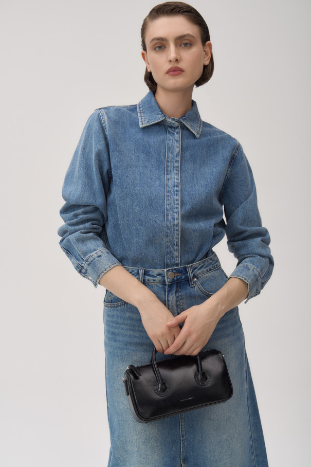 Сумка ZIPPER SMALL , черный, арт. EE047743 купить в интернет-магазине
