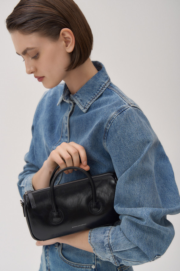 Сумка ZIPPER SMALL , черный, арт. EE047743 купить в интернет-магазине