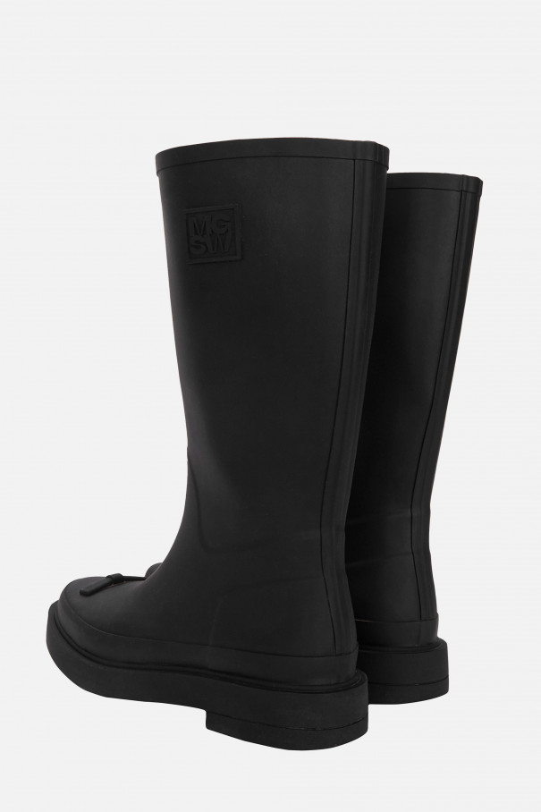 Сапоги RIBBON RUBBER BOOTS LONG , черный, арт. EE000031 купить в интернет-магазине