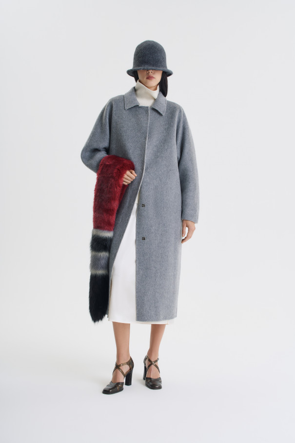 Пальто Adeline , серый, арт. FR24FW1CT430W100GR купить в интернет-магазине