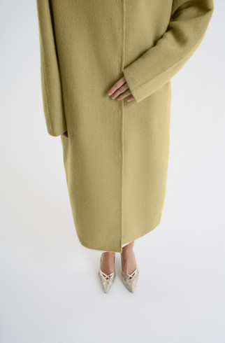 Пальто Adeline , Зеленый, арт. FR24FW1CT430W100GN купить в интернет-магазине Пальто Adeline , Зеленый, арт. FR24FW1CT430W100GN купить в интернет-магазине