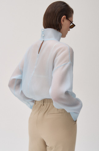 Блуза Melisa , Голубой, арт. FR25SS1BL400K450BU купить в интернет-магазине