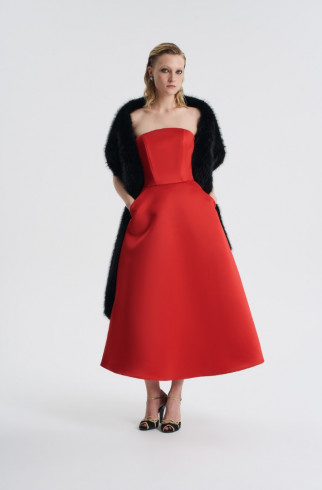 Платье Anya , Красный, арт. FR25EV1DR62PCW200RD купить в интернет-магазине