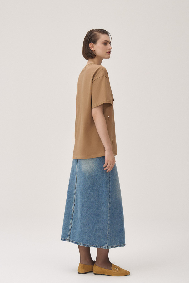 Футболка Nadine , коричневый, арт. FR25SS1TS20STW310BR купить в интернет-магазине