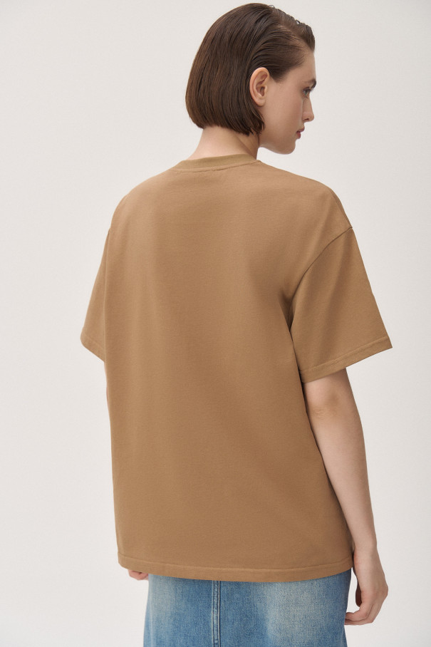 Футболка Nadine , коричневый, арт. FR25SS1TS20STW310BR купить в интернет-магазине