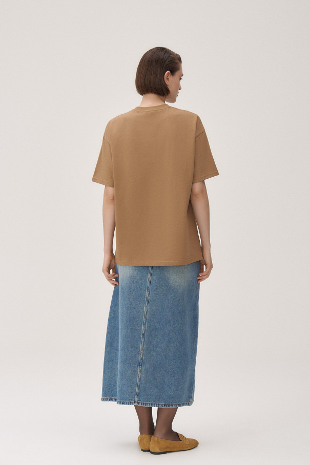 Футболка Nadine , коричневый, арт. FR25SS1TS20STW310BR купить в интернет-магазине