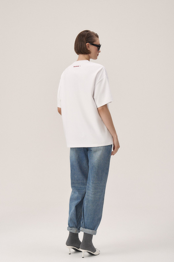 Футболка , белый, арт. FR25SS1TS20PR1W320WT купить в интернет-магазине