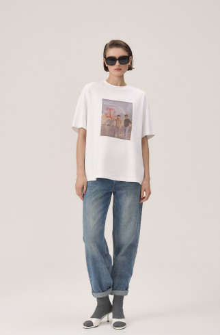 Футболка , Белый, арт. FR25SS1TS20PR1W320WT купить в интернет-магазине