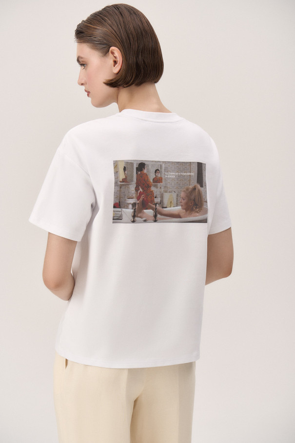 Футболка , белый, арт. FR25SS1TS20PR2W320WT купить в интернет-магазине