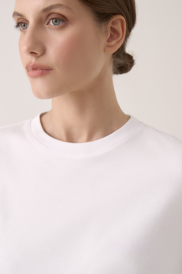 Футболка Brigitte , белый, арт. FR25SS1TS20PR2W320WT купить в интернет-магазине