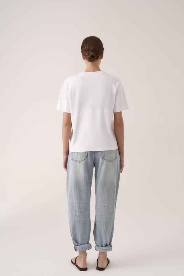 Футболка Brigitte , белый, арт. FR25SS1TS20PR2W320WT купить в интернет-магазине