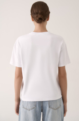 Футболка Brigitte , Белый, арт. FR25SS1TS20PR2W320WT купить в интернет-магазине