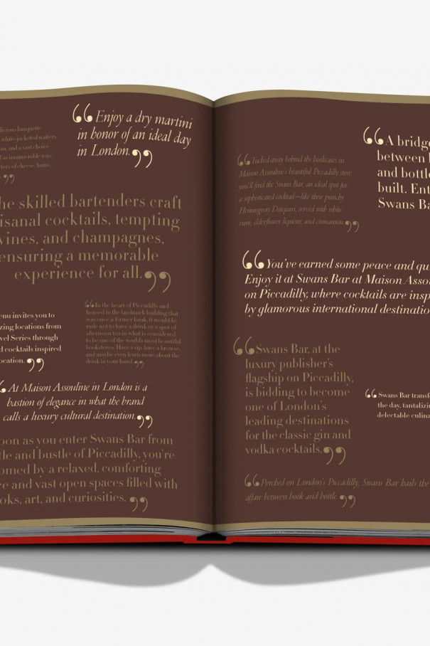 Книга Swans Bar By Assouline