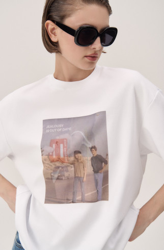 Футболка Vanessa , Белый, арт. FR25SS1TS20PR4W320WT купить в интернет-магазине
