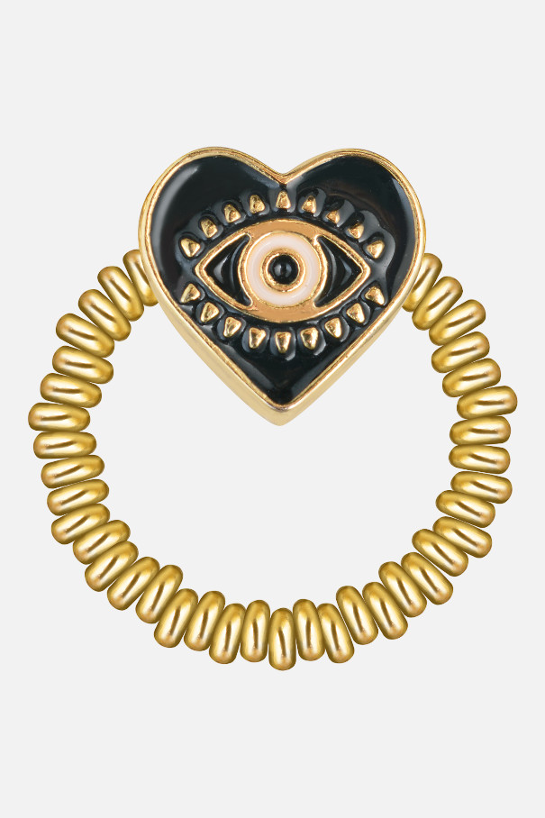 Кольцо Gold evil eye , мультицвет, арт. AM16010 купить в интернет-магазине