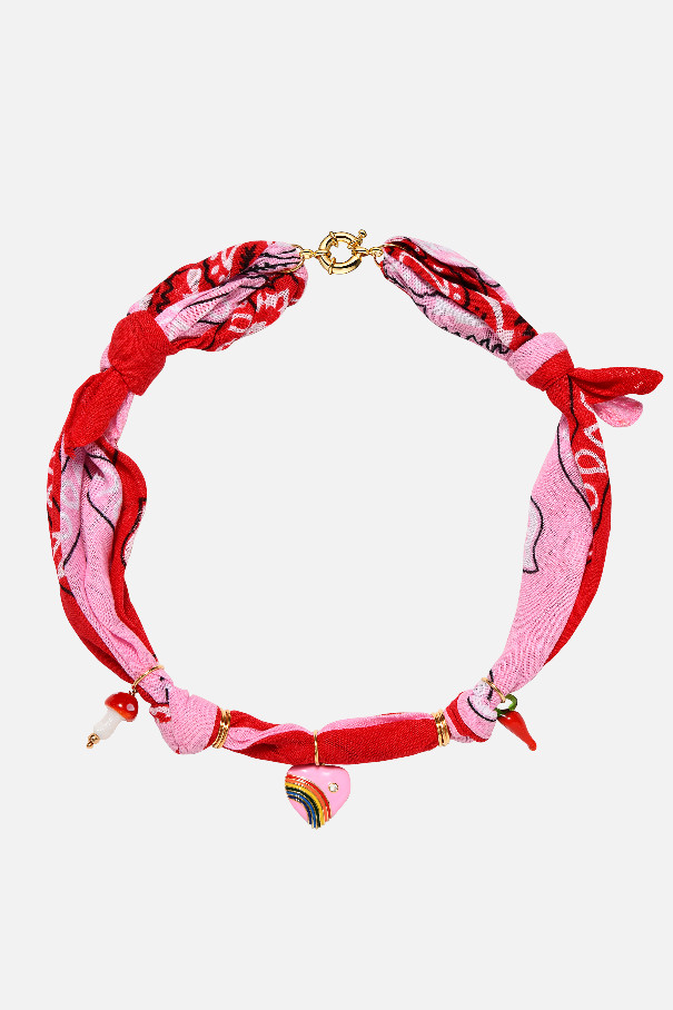 Ожерелье Strawberry and Raspberry , мультицвет, арт. AM43234 купить в интернет-магазине