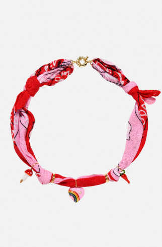 Ожерелье Strawberry and Raspberry , Мультицвет, арт. AM43234 купить в интернет-магазине