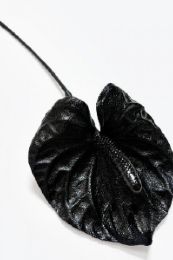 Брошь  BIG BROOCH Антуриум черный , черный, арт. 35585352 купить в интернет-магазине
