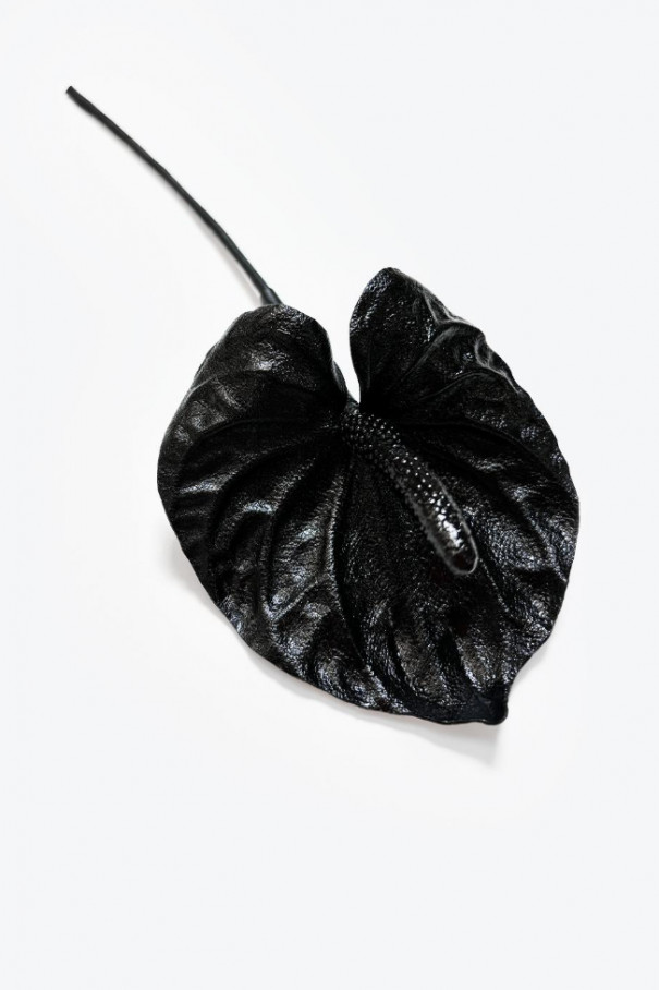 Брошь  BIG BROOCH Антуриум черный , черный, арт. 35585352 купить в интернет-магазине