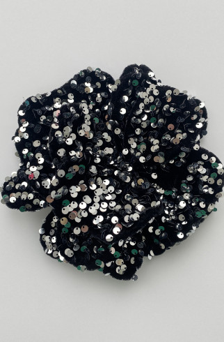 BIG BROOCH Брошь из пайеток черная 18см , Черный, арт. 34379506 купить в интернет-магазине