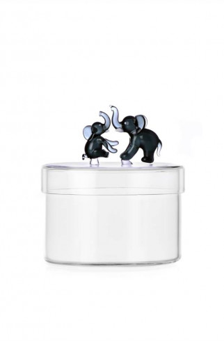 Ёмкость для хранения с крышкой ELEPHANT FAMILY , Мультицвет, арт. 352097 купить в интернет-магазине